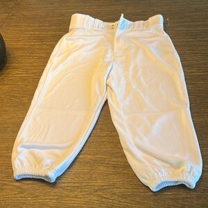 Rawlings Baseball Men's Knickers Baseball Pants White Size Medium